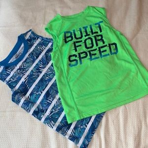 Youth tank tops size 4/5T 2 tank tops as pictured never worn